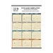 Time Management Span-A-Year Calendar (Non-Laminated)