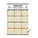 Time Management Span-A-Year Calendar (Laminated w/ Marker) 2026