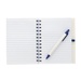 Recycled Paper Carton Spiral Notebook with Pen