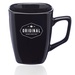 10 oz. Ares Glossy Ceramic Latte Personalized Mugs