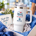 Nurses 40 oz. Stainless Steel Travel Mug with Personalization