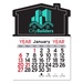 Adhesive Peel-N-Stick House Shape 2027 Calendars