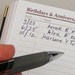 Roma Bonded Leather Pocket Pal Calendar