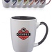 12 oz. Java Two-Tone Personalized Coffee Mugs