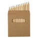Custom Printed 12-Piece Colored Pencil Set