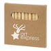 Custom Printed 12-Piece Colored Pencil Set