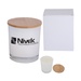 Bamboo Custom Soy Candle With Matching Box