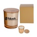 Bamboo Custom Soy Candle With Matching Box