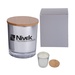 Bamboo Custom Soy Candle With Matching Box