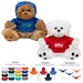 Happy Holidays 6" Big Paw Bear-Bandana