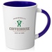 13 oz. Albany Two Tone Latte Personalized Mugs