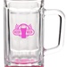 15 oz. Sports Fan Custom Glass Beer Mugs