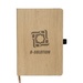Soft Touch Woodgrain Journal - Deboss