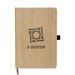 Soft Touch Woodgrain Journal - Deboss