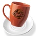 16 oz. Bistro Coffee Mug with Ceramic Coaster
