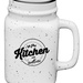 16 oz. Savannah Ceramic Personalized Mason Jars