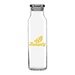 Libbey 24 oz Glass Water Bottle with Press-On Lid