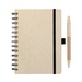 Eco Elements Wheat Straw Notebook With Pen