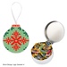Happy Holidays Full Color Ornament Tin With Candy