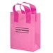 Color Frosted 10 x 5 x 13 Promotional Shopper Bags