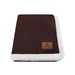 Original Lambswool Throw with Champagne Patch