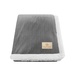 Original Lambswool Throw with Champagne Patch