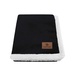 Original Lambswool Throw with Tan Patch