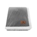 Original Lambswool Throw with Tan Patch