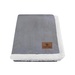 Original Lambswool Throw with Tan Patch