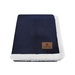 Original Lambswool Throw with Tan Patch