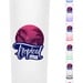 2 oz. Frosted Shooter Logo Shot Glasses