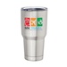 30 oz. Taj Mahal Vacuum Tumbler - Full Color Imprint