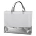 Flair Metallic Accent Non-Woven Tote Bag