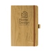 Soft Touch Wood Grain Journal - Deboss