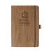 Soft Touch Wood Grain Journal - Deboss