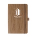 Soft Touch Wood Grain Journal - Screen Print