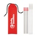 3-Pack Stainless Steel Straw Kit