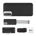 20,000 mAh rABS Power Bank With Built-In Cables