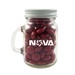 3.25 oz. Glass Mini Mason Jar - Chocolate Buttons