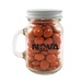 3.25 oz. Glass Mini Mason Jar - Chocolate Buttons