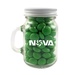 3.25 oz. Glass Mini Mason Jar - Chocolate Buttons