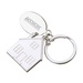 Stainless Steel House Key Ring