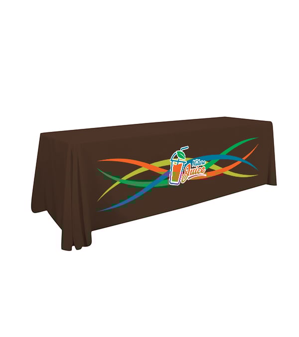 8' Standard Table Throw (Full-Color Front Only)