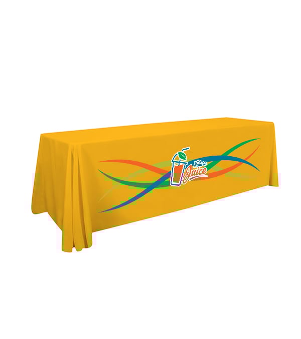 8' Standard Table Throw (Full-Color Front Only)
