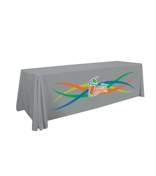 8' Standard Table Throw (Full-Color Front Only)
