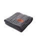 Leeman Cable Knit Sherpa Throw