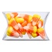 3" Pillow Box of Candy Corn