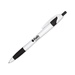 Comfy Curvy White Barrel Logo Pen
