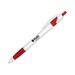 Comfy Curvy White Barrel Logo Pen