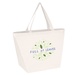 Budget Shopper Tote Bag with Logo - Full Color Imprint